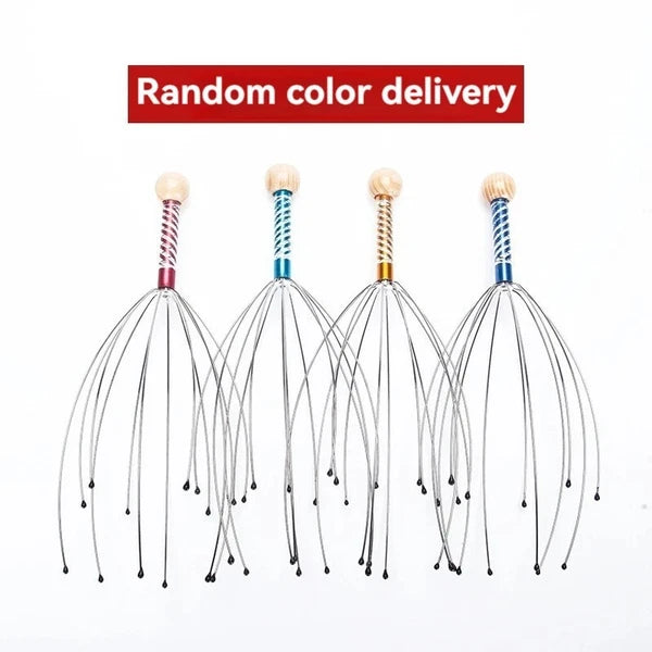 New Octopus Head Massager – Scalp Scratcher & Itch Reliever Fast Shipping