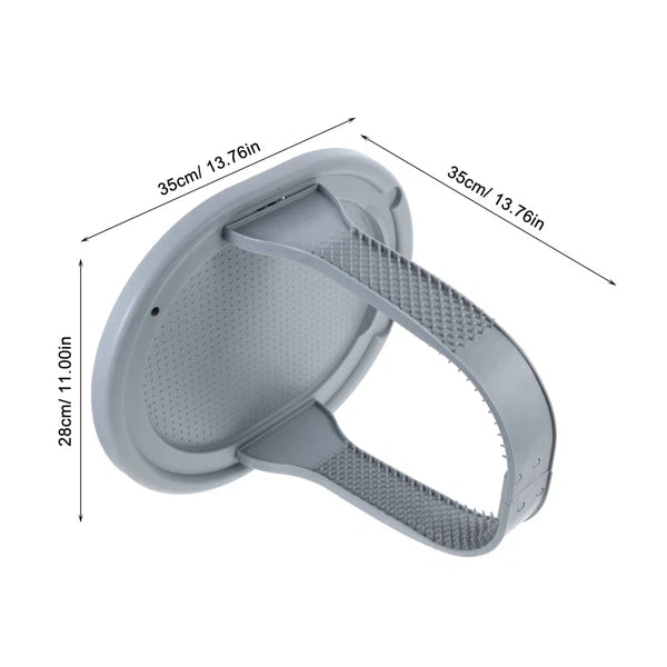 Arched Wool Rubbing Device Cat Self Grooming Massager for Indoor Cats