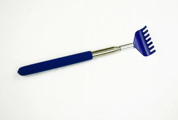 2 PC Extendable Stainless Steel Telescoping Back Scratcher Massager Extends 27"