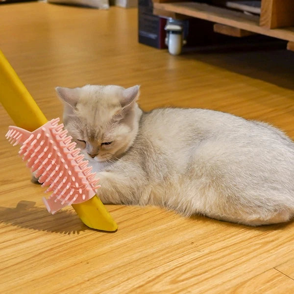 Board Massage Grooming Brush Cat Scratchers Dog Massager Brushes Pet
