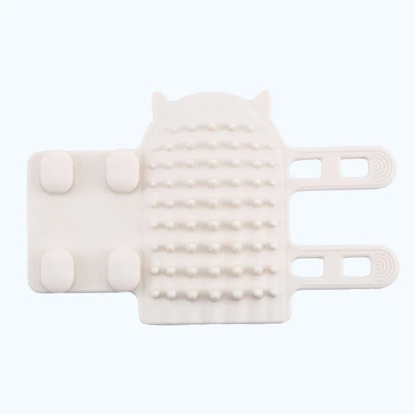 Silicone Cat Scratching Rubbing Brush Cat Scratcher Massager  Grooming Table