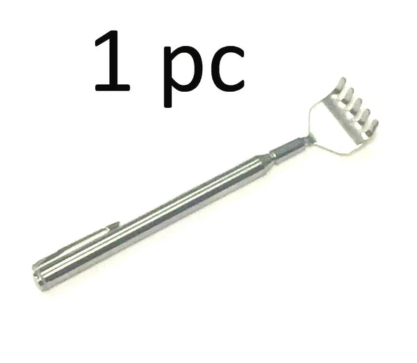 6.5" Extendable Metal Back Scratcher Portable Telescopic-  Pen Design  20" Long