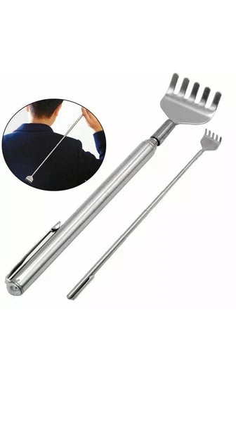 Back Scratcher Retractable Telescopic Stainless Steel Shipped from UK