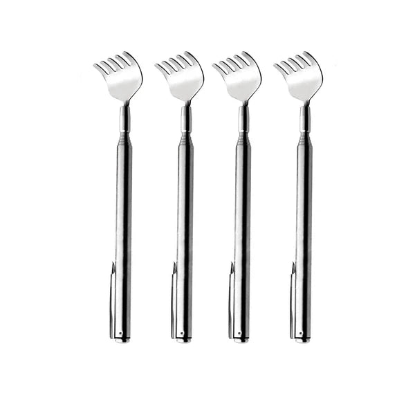 Metal Stainless Steel Back Scratcher Telescopic Extendable Claw Extender US