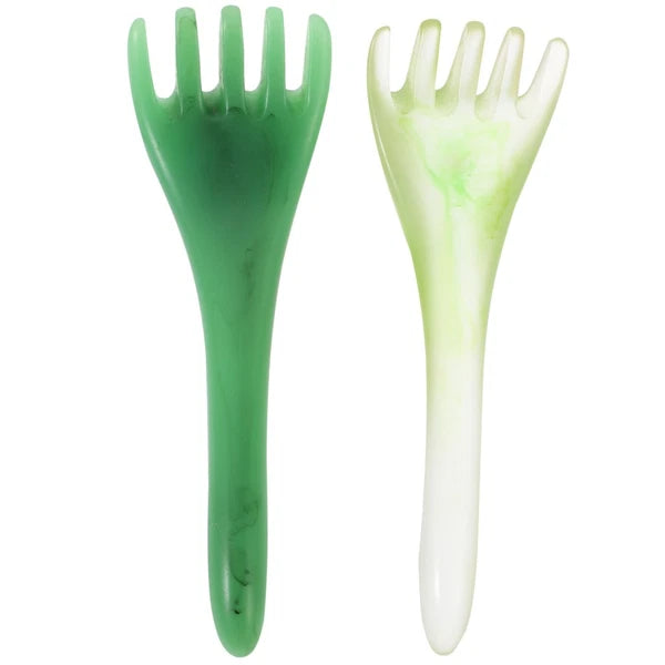 2 Pcs Head Therapy Comb Massage Claw Resin Scalp Massager Scratcher Miss Guasha