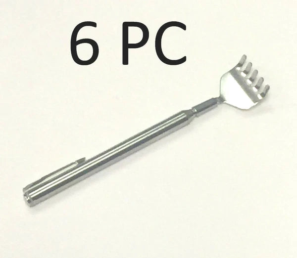 6.5" Extendable Metal Back Scratcher Portable Telescopic-  Pen Design  20" Long