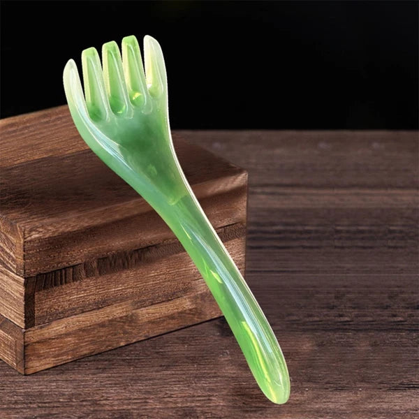 3 Pcs Meridian Comb Hair Massager Scalp Brush Kits Tool Scratcher