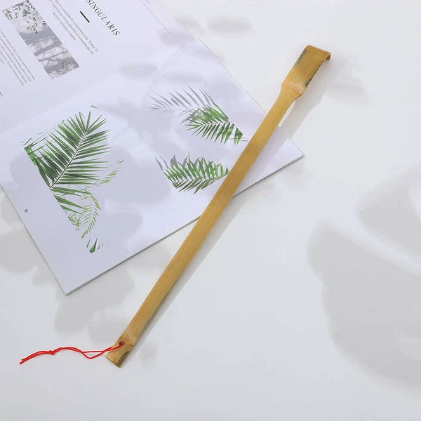 1-5x bamboo back scratcher telescopic scratching hand claws back massage scratching aid de-