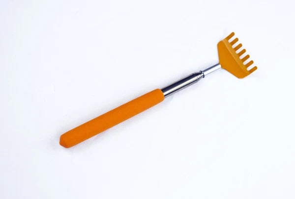 2 PC Extendable Stainless Steel Telescoping Back Scratcher Massager Extends 27"