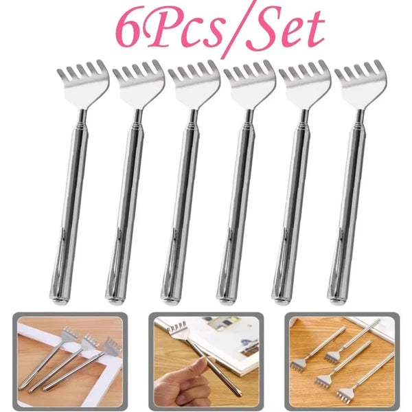 Back Scratcher Stainless Steel Telescopic Retractable  Massager Shipped from UK