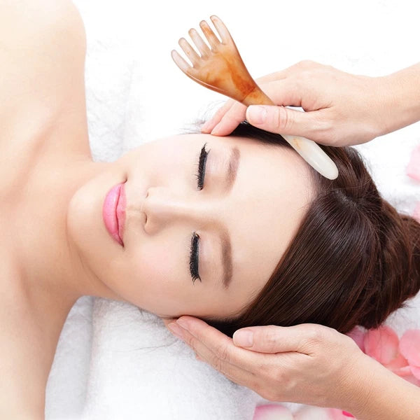 2 Pcs Head Therapy Comb Massage Claw Miss Tools for Scalp Scratcher