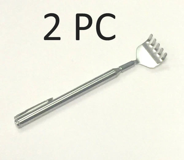 6.5" Extendable Metal Back Scratcher Portable Telescopic-  Pen Design  20" Long