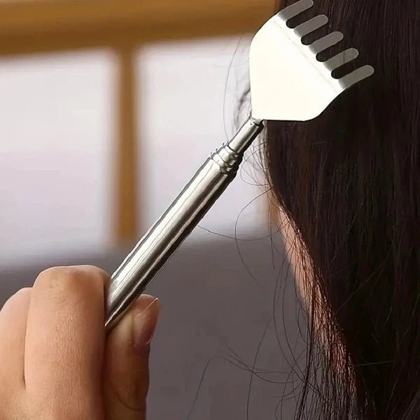 Back Scratcher Stainless Steel Telescopic Retractable Massager Shipped from UK