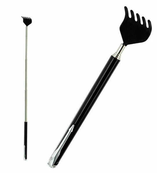 BEAR CLAW / RAKE BACK SCRATCHER Metal Extending Massager Telescopic Portable UK